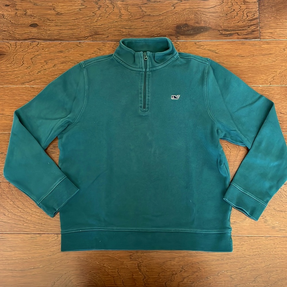 Vineyard Vines Boys 1/4 zip pullover, size M (8-10)